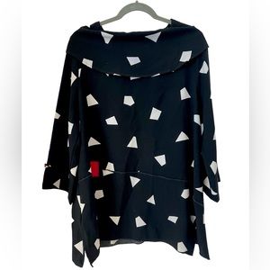 Tunic Top by Moonlight Y & S Fashion cowl neck 3/4 sleeve very flattering!